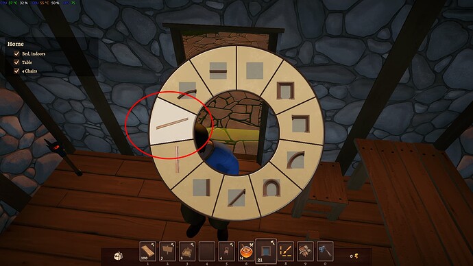 Door floor
