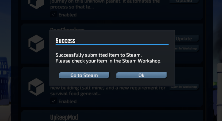 Steam Workshop::My mods